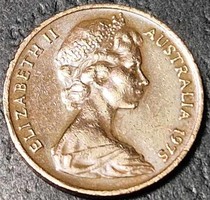 Ausztrália 1 cent 1975.