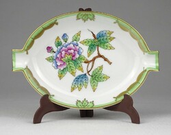 1S023 Viktória mintás Herendi porcelán hamutál VBO