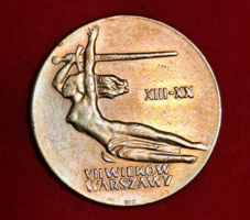 700 éves Varsó városa, Niké 1960. Lengyelország 10 Zloty  (1685)