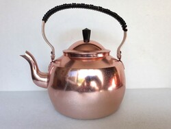 Vintage jelzett  teáskanna, vízmelegítő, 1,5 l