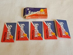 Borotvapenge 06 - SPUTNIK orosz retro 5db eredeti dobozban