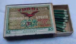 Turul gyufa II. VH. előttről