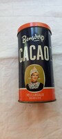 Bensdorp  holland kakaós fém doboz retro