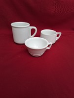 3 db Gyönyörű  extra vastag porcelan bögre bieder csèszèk kakaós  Gyűjtői Gyönyörű szépségek
