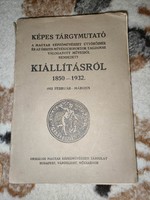 Képes Tárgymutató az 1850-1932 kiállítások műveiből Pauer Géza 1932