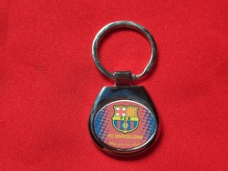 FC BARCELONA OVÁLIS FÉM KULCSTARTÓ