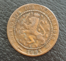 1883. Hollandia  1 Cent (1282)