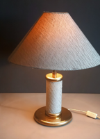 Vintage Hollywood regency Kari design szövet asztali lámpa ALKUDHATÓ