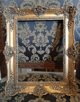 Gyönyörű antik blondel képkeret  33 cm x 41 cm