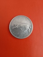 1967. Ezüst. Canada 25 cent. Jubileumi!