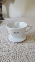 Melitta 101 porcelán teaszűrő,filtertartó