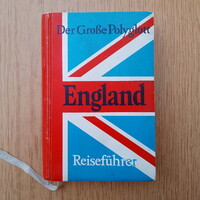 Der große Polyglott. England. Reiseführer. (400 oldalas, 149 színes illusztrációval és 54 térképpel)