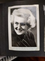 Németh Marika 1960 körül  dedikált kép eredeti garanciával!
