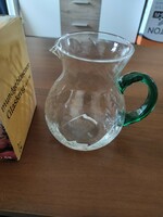 Vintage üveg kancsó dobozában