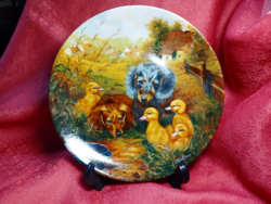 Bradex, beautiful porcelain decorative plate, limited edition