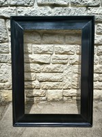 Antik széles képkeret festmény tükör keret fekvő vagy álló ! 76 X 52 cm