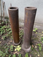 Zsolnay mázas pirogránit vízcső