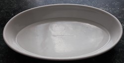 Kékszegélyes Zsolnay porcelán kínálótál 22x12