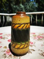 ART DECO NÉMET KERÁMIA VÁZA, 18 cm,