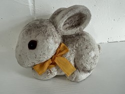 Nyuszi nyúl kerámia figura húsvéti dekoráció