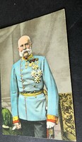 1916 HABSBURG FERENC JÓZSEF CSÁSZÁR MAGYAR KIRÁLY EREDETI ÉS KORABELI FOTÓ - LAP KÉP