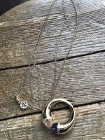 BOCCADAMO bizsu nyaklánc medállal