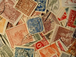 V0841    Régi csehszlovák bélyegek  -Csehszlovákia  Cseh Szlovák  Ceskoslovensko