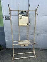 Felújított,festett,antikolt,viaszolt Thonet stílusú előszobafal