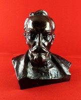 Feliksz Edmundovics Dzerzsinszkij  Bronz szobor  9,5kg jelzett Дзержинский