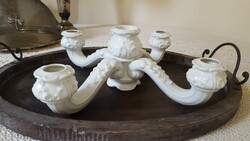 Allach porcelán asztali gyertyatartó