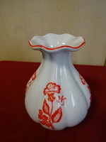 Zsolnay porcelán váza, magassága 11,5 cm. Jókai.