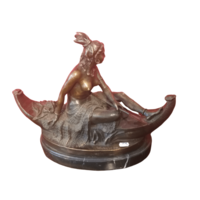 Duchoiselle jelzéssel, 19 sz.: Halászó indián lány M01288