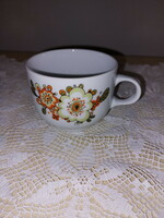 Alföldi porcelán Icu mintas teás csésze és egy kiöntő, füle sérült, ezért ez ajándék