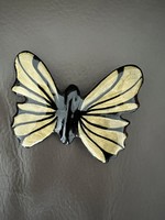 Kerámia pilllangó, lepke bross kitűző
