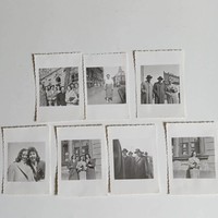 ZA494.17    Régi fotók  -GYŐR  1958 május 1  (7 db fotó)