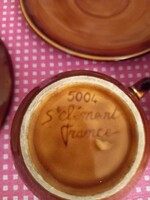 20db-os S'Clement francia porcelán kávéskészlet eladó