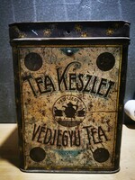 Tea Készlet védjegyű teás doboz