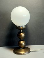 Antik réz asztali lámpa ALKUDHATÓ design