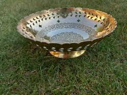 Réz talpas bonbon kínáló