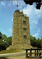 Sopron, Sopron, Károly-kilátó 1985 képeslap