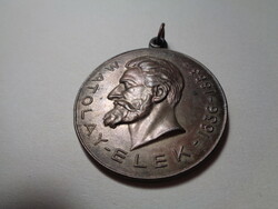 Elek Matolay (1836 - 1883), MOTESZ Youth Bronze Coin, 35 mm