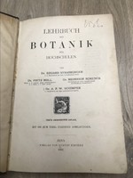 1902 Német Botanikai könyv (Lehrbuch der Botanik 1902)