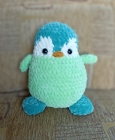 Horgolt amigurumi pingvin