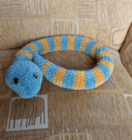 Horgolt amigurumi kígyó