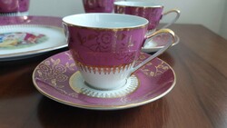 M&Z csehszlovák porcelán  kávés  csésze aljjal