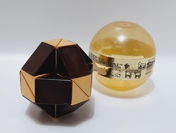 Kisméretű bűvös kígyó játék, Rubik