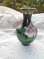Rekeszzománc  váza  CLOISONNÉ 12 cm