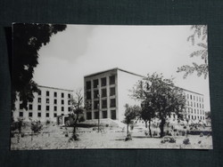 Képeslap, Miskolc, Egyetem városrész látkép, részlet, 1965-