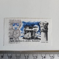 ZA500.80   Colonia Claudia Savaria  -Szombathely Római Oszlopok   reklámbélyeg levélzáró