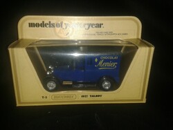 Matchbox Y-5 1927 Talbot Van "Chocolat Menier " - Made in England (1978) dobozban